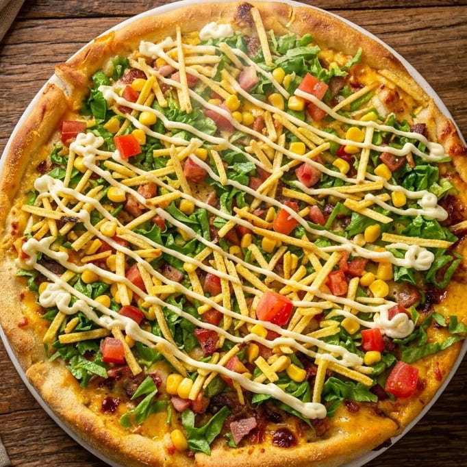 SM Brazilian X-Tudo Pizza.