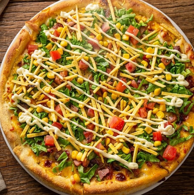 XL Brazilian X-Tudo Pizza.