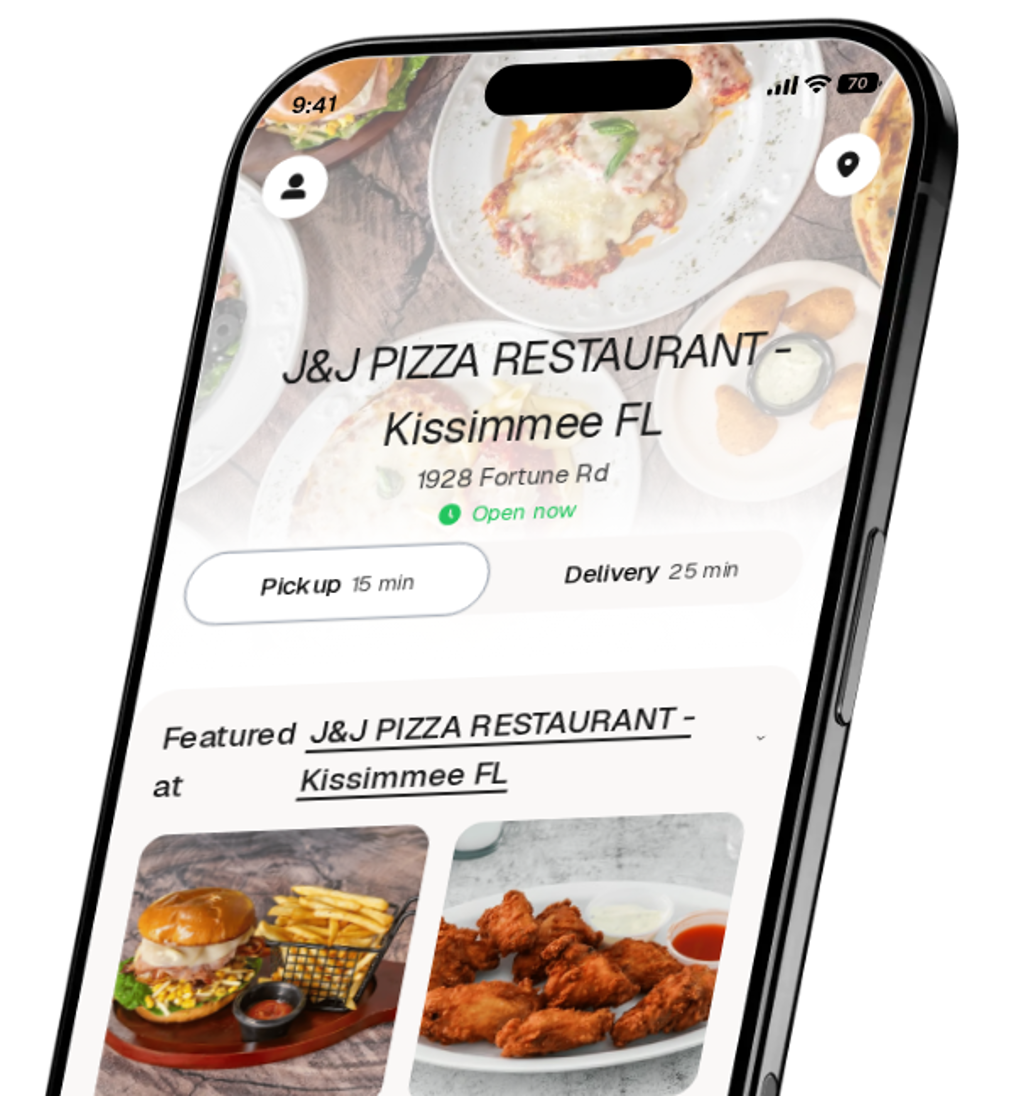 J&J PIZZA RESTAURANT - Kissimmee FL app preview