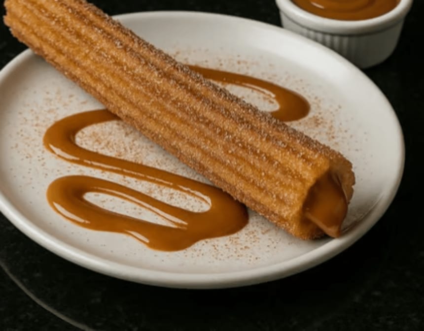 Churros Dulce de Leche.