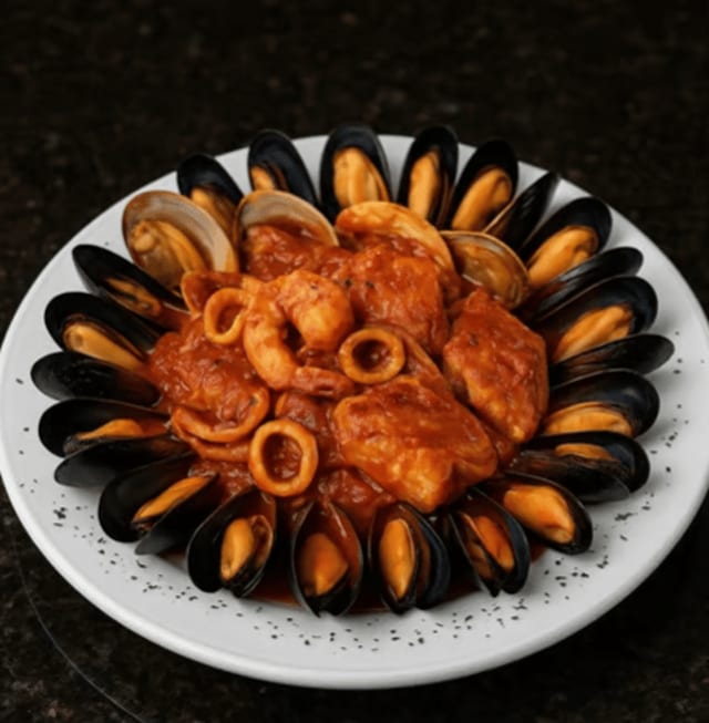 Seafood Diablo