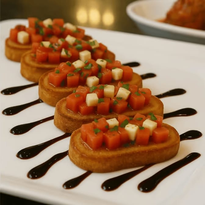 Bruschetta.