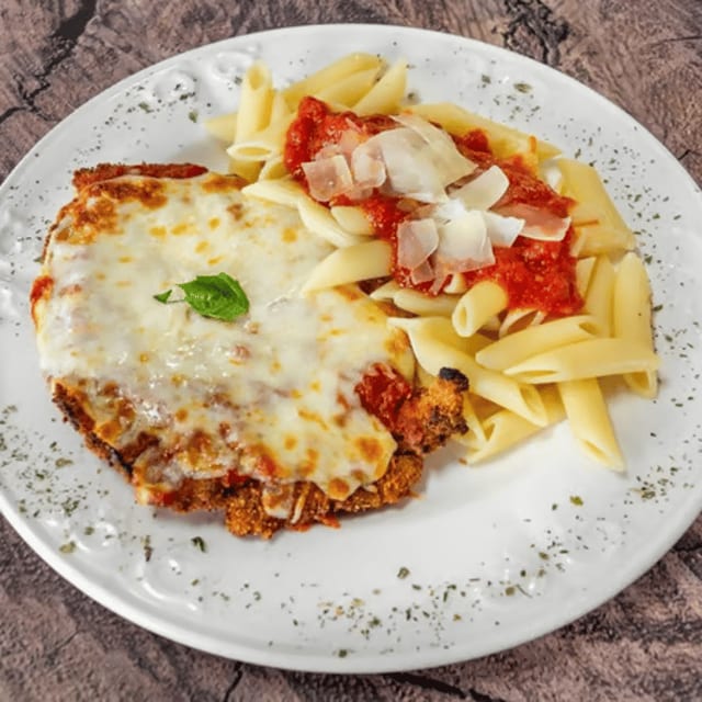 Chicken Parmigiana.
