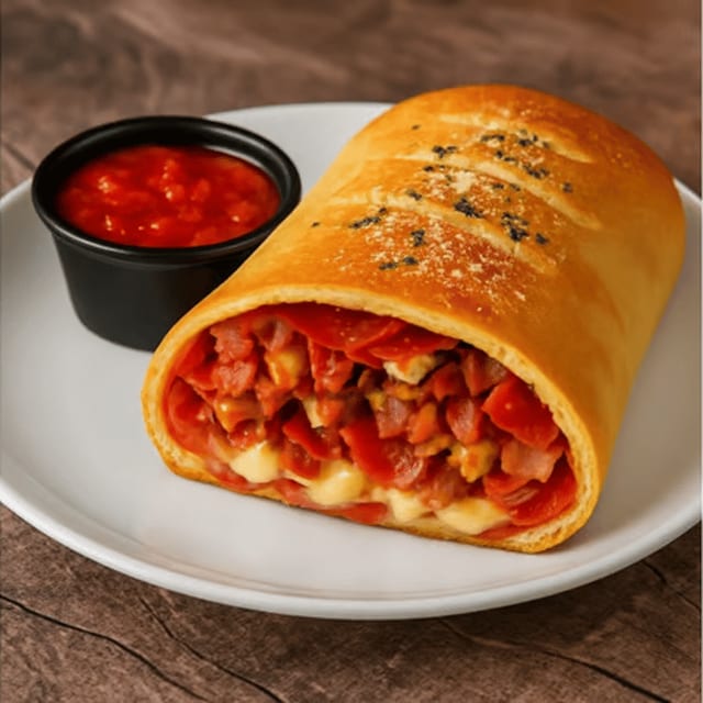 Meat Stromboli.