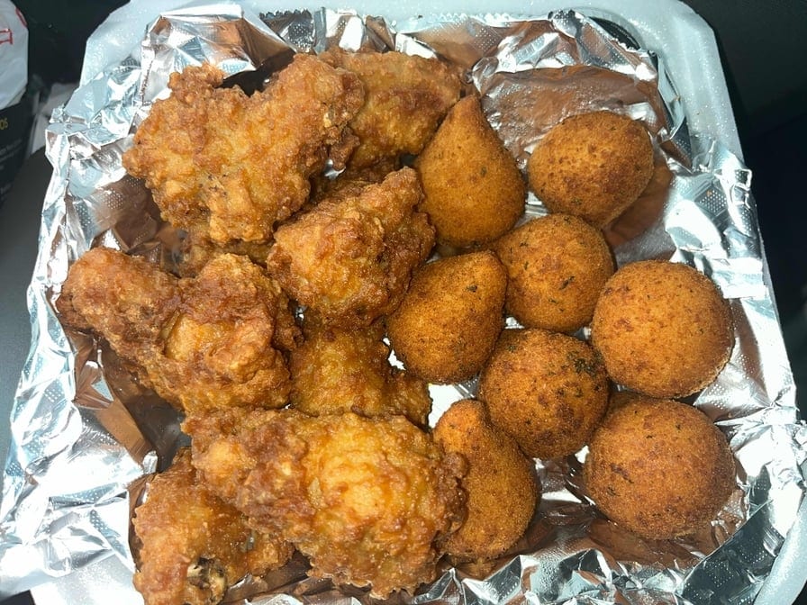 Brazilian + Wings Combo.