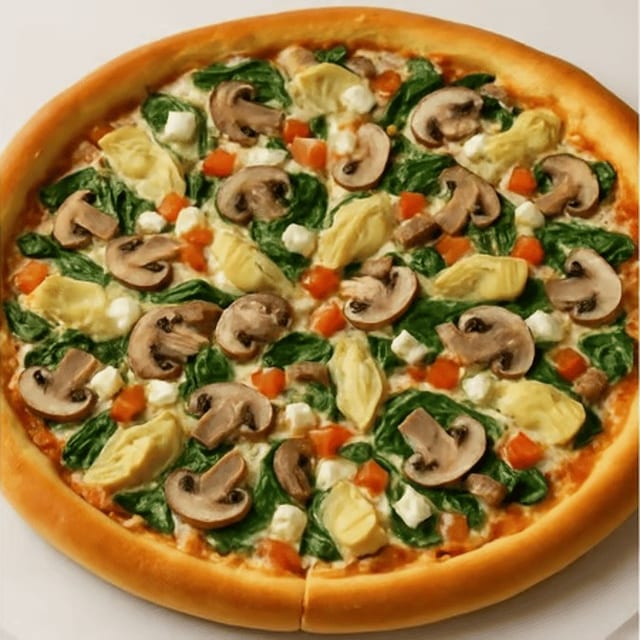 Mediterranean Pizza.