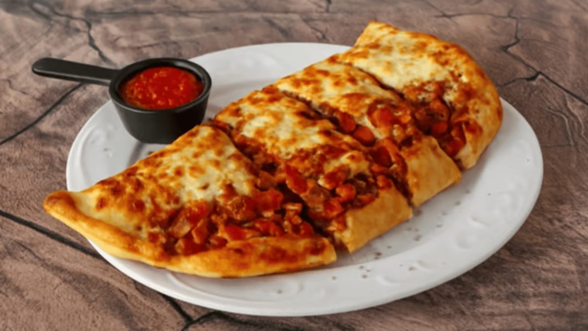 Meat Calzone.