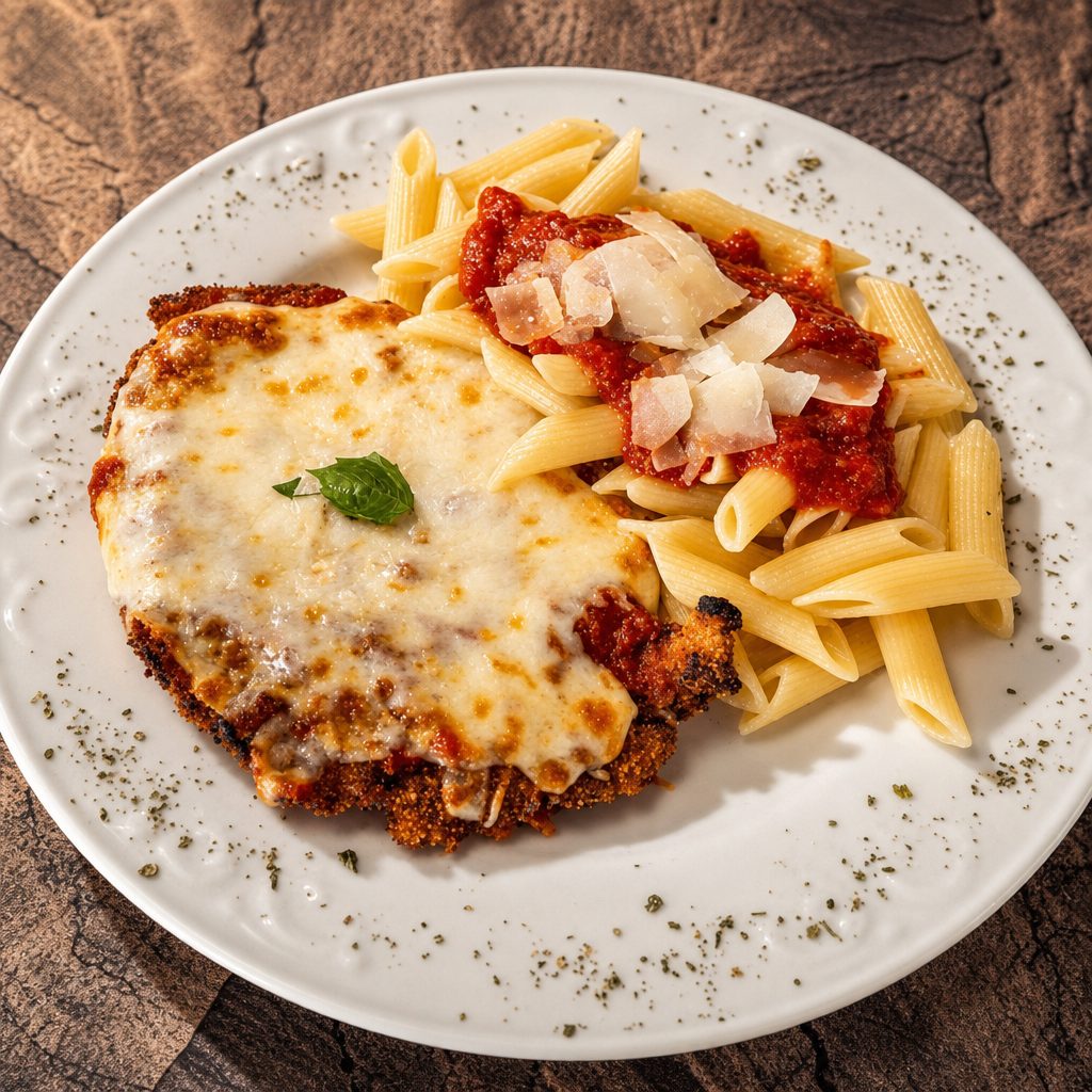 Chicken Parmigiana.