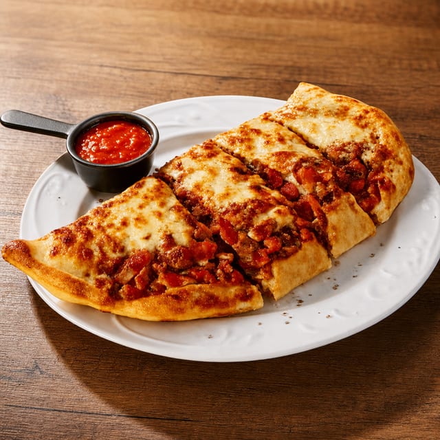 Meat Calzone.