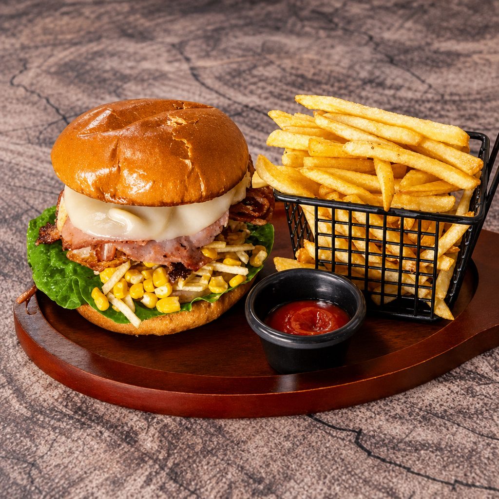 X-Goiano Burger.
