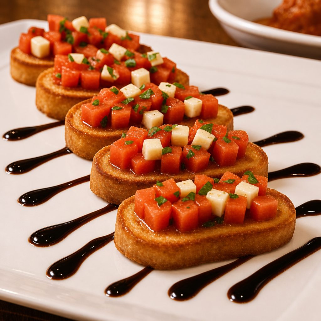 Bruschetta.