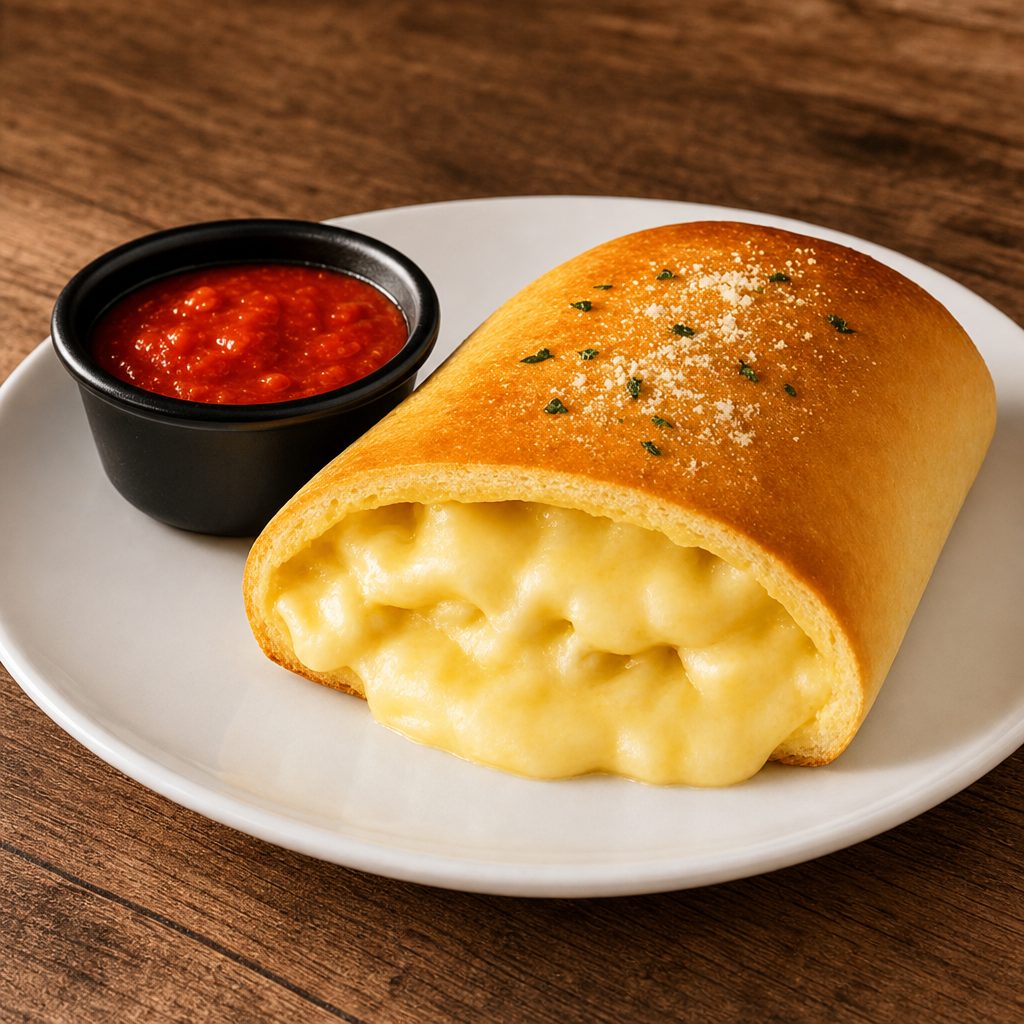 Cheese Stromboli.