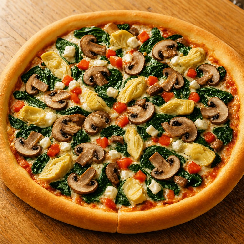 Mediterranean Pizza.