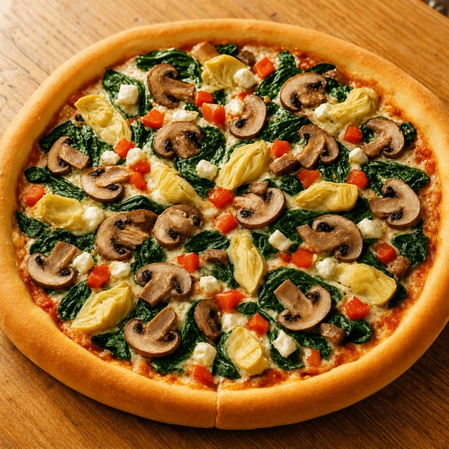 Mediterranean Pizza.