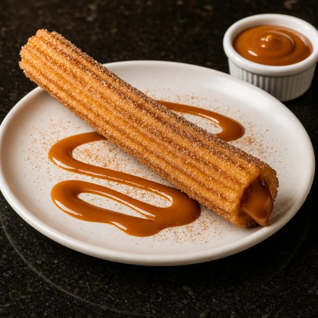 Churros Dulce de Leche.