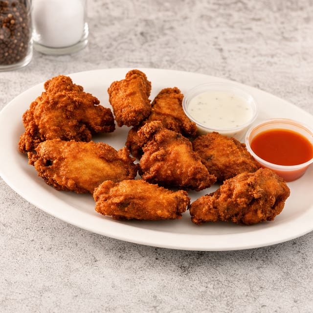 Breaded Wings.