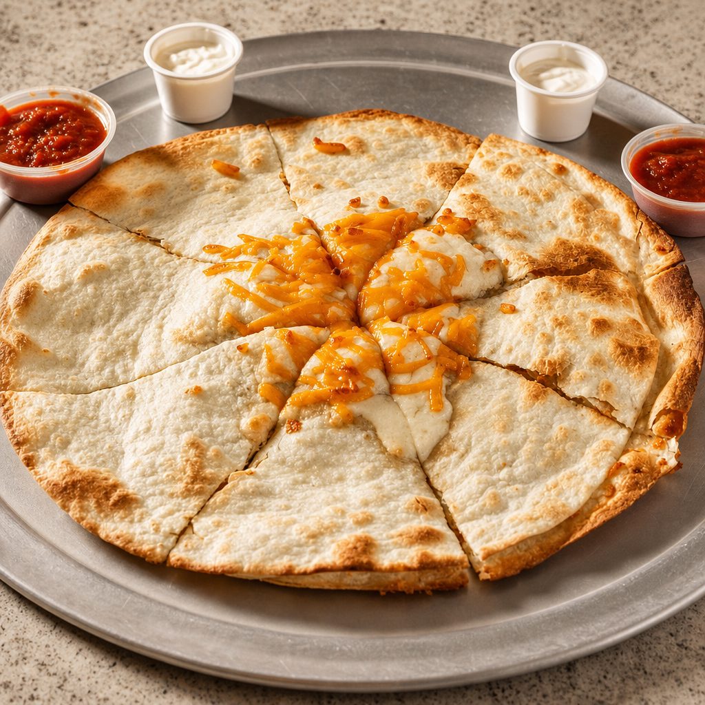 Cheese Quesadilla.